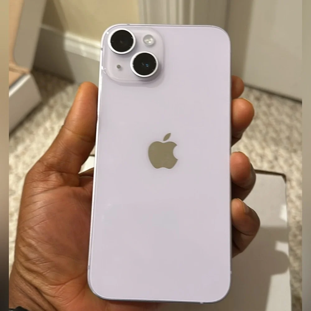 Apple 14pro 128gb purple 100% unlocked